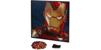 LEGO Art Iron Man de Marvel Studios 2021